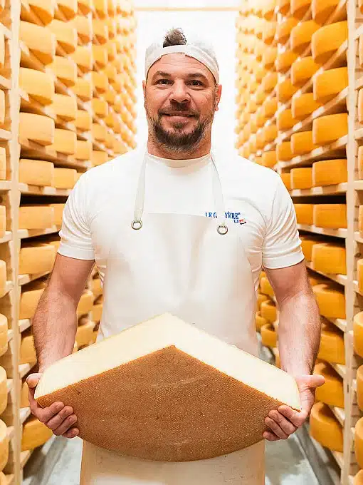 Damien Raemy, maître fromager fribourgeois Damien Raemy, maître fromager fribourgeois