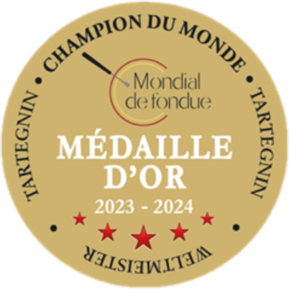 Champion du Monde – Mondial de fondue, Médaille d'Or 2023-2024