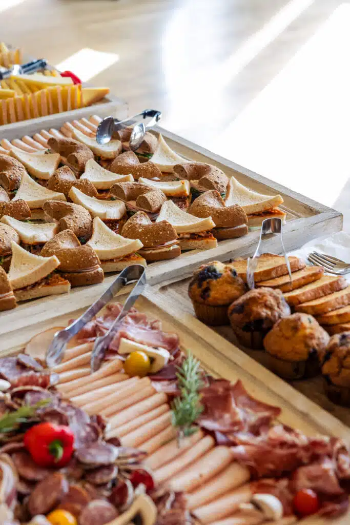 Brunch de mariages ou occasions à l'hôtel et restaurant Le Saint Georges à Gruyères